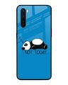 Shop Exhausted Panda Premium Glass Case for OnePlus Nord(Shock Proof, Scratch Resistant)-Front