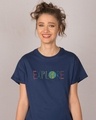 Shop Explore Colors Boyfriend T-Shirt-Front