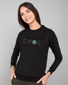 Shop Explore Colors Fleece Light Sweatshirt-Front