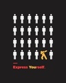 Shop Express Yourself Full Sleeve T-Shirt
