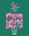 Shop Women's Green Extraordinary Woo Graphic Printed Plus Size Boyfriend T-shirt