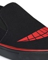 Shop Men's Black & Red Polycanvas Smiley Printed Slip-On Sneaker-Design