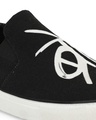 Shop Men's Black Bro Code Men's Polycanvas Slip-On Casual Sneaker-Design
