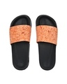 Shop Men Brown Cork Printed Slider