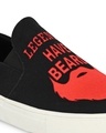 Shop Men's Polycanvas Beard Printed Slip-On Sneaker-Design