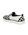 Shop Men's Polycanvas Checkered Print Dual Tone Slip-On Sneaker-Design