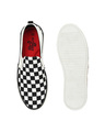 Shop Men's Polycanvas Checkered Print Dual Tone Slip-On Sneaker