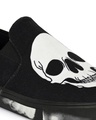 Shop Men's Polycanvas Skull Printed Slip-On Sneaker-Design