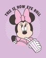 Shop Eye Roll Minnie Boyfriend T-Shirt (DL)-Full