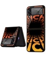 Shop Eye Twister illusion Premium Glass Case for Samsung Galaxy Z Flip4 5G(Shock Proof,Scratch Resistant)-Front