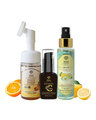 Shop Illuminating Combo Of Vitamin C Foaming Face Wash, Lemon Mizzle And Vitamin C Face Serum-Front
