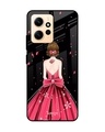 Shop Fashion Princess Premium Glass Case for Redmi Note 12 (Shock Proof, Scratch Resistant)-Front