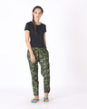 Shop Fauna Green Camouflage All Over Printed Pyjamas-Full