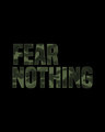 Shop Fear Nothing Camo Round Neck 3/4th Sleeve T-Shirt-Full