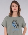 Shop Fearless Elsa (Frozen) Boyfriend T-Shirt (DL)-Front