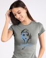 Shop Fearless Elsa (Frozen) Half Sleeve T-Shirt (DL)-Front