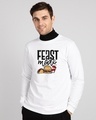 Shop Feast Mode Fleece Light Sweatshirts-Front