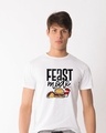 Shop Feast Mode Half Sleeve T-Shirt-Front