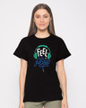 Shop Feel Alive Boyfriend T-Shirt-Front