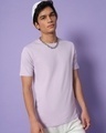 Shop Men's Lilac T-shirt-Front