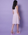 Shop Women's Lilac Flarred Slim Fit Dress-Design