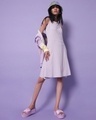 Shop Women's Lilac Flarred Slim Fit Dress-Full