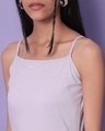 Shop Women's Lilac Flarred Slim Fit Dress