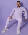 Shop Men's Lilac Plus Size Sweatshirt-Full