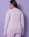Shop Feel Good Lilac Plus Size Full Sleeve T-shirt-Design