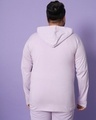 Shop Feel Good Lilac Plus Size Henley Hoodie T-shirt-Design