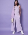 Shop Women's Lilac Slim Fit Tank Top-Full