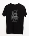 Shop Feel High Half Sleeve T-Shirt-Front