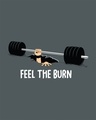 Shop Feel The Burn Half Sleeve T-Shirt