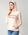 Shop Feminine Energy Full Sleeve Hoodie T-Shirt-Design
