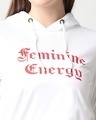Shop Feminine Energy Full Sleeve Hoodie T-Shirt
