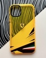 Shop Ferrari Yellow Bumper Case For Apple iPhone 11-Front