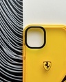 Shop Ferrari Yellow Bumper Case For Apple iPhone 11-Full