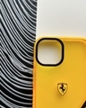 Shop Ferrari Yellow Bumper Case For Apple iPhone 13-Full
