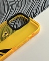 Shop Ferrari Yellow Bumper Case For Apple iPhone 14 Pro Max-Design