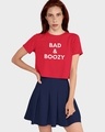 Shop Bad And Boozy Red Crop Top-Full