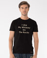 Shop On The Rocks Black Tee-Front