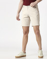 Shop Beige Men's Chinos Shorts-Design