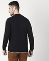 Shop Black Varsity Sweater-Full