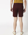 Shop Burgundy Men's Chinos Shorts-Full