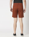 Shop Burnt Orange Men's Chinos Shorts-Full