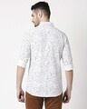Shop Men's White Slim Fit Casual Print Shirt-Full