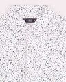 Shop Men's White Slim Fit Casual Print Shirt
