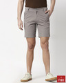 Shop Stone Grey Men's Chinos Shorts-Front