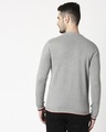 Shop Stone Grey Varsity Sweater-Full