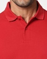 Shop Men's Red Polo T-shirt